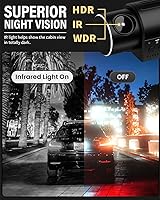 IIWEY T1 Dash Cam Front Rear Inside 1080P — image 4