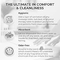 Masertio Disposable Massage Bed Cover - 60 Sheets — image 4