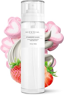 Scentual Fragrances Ultra-Concentrated Hair & Body Perfume Mist - Strawberry Clouds 4oz