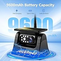 WOOCARTY SR2 10.1″ Wireless Magnetic Solar Backup Camera System — image 5