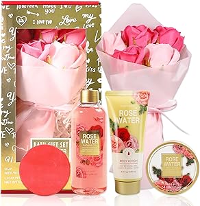 Body & Earth Rose Scented Bath Set Review