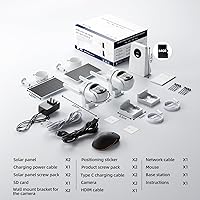 KCSNYO Solar Powered Security Camera 2-Cam Kit — image 9