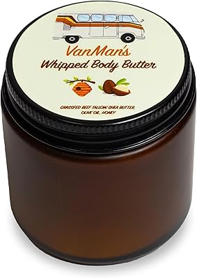 Vanman's Whipped Tallow Body Butter, 2.9oz