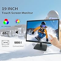 Dragolftie 19-inch Touchscreen Monitor HD 1440x900P — image 2