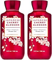 Bath and Body Works Japanese Cherry Blossom Shower Gel 10 Oz 2 Pack — image 1