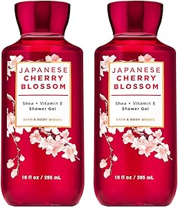 Bath and Body Works Japanese Cherry Blossom Shower Gel 10 Oz 2 Pack Review