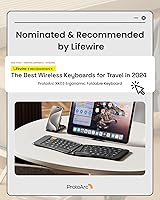 ProtoArc XK03 Ergonomic Foldable Bluetooth Keyboard — image 2