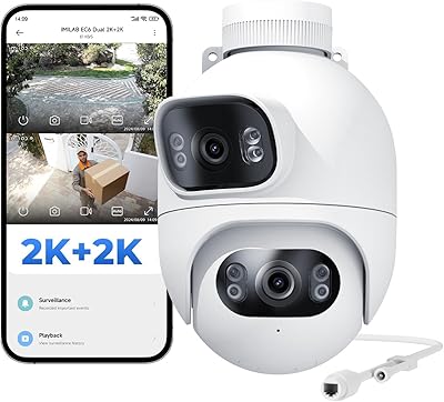 IMILAB EC6 Dual 2K+2K Outdoor Security Camera