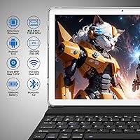 TOOTON 10.1-inch Android Tablet with Keyboard, 128GB Storage, Octa-Core Processor — image 2
