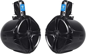 Rockville RWB80B 8″ Marine Wakeboard Tower Speakers Review