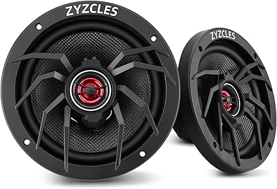 ZYZCLES K-608 6.5″ Hi-Fi Coaxial Car Speakers