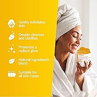 Nasola Kojic Acid Turmeric Face and Body Scrub 12.31oz — image 2