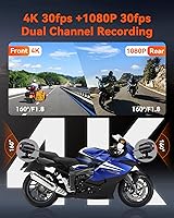 Vantrue F1 Motorcycle Dash Cam 4K + 1080P — image 2
