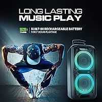 Party Speaker Dolphin SP-2100RBT Bluetooth Speaker — image 8