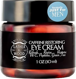 Lather & Wood Shaving Co Caffeine Restoring Eye Cream for Men 30ml Review
