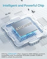 SSK M.2 NVMe SSD Enclosure 40Gbps USB4, 8TB — image 4