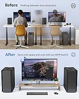 Viagkiki KVM Switch 1 Monitor 2 Computers — image 6