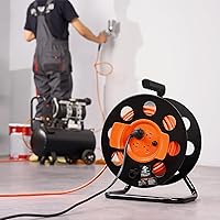 VEVOR 100FT Retractable Extension Cord Reel 12AWG — image 8