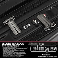 TydeCkare 16″ Carry-on Luggage with 2 Laptop Compartments — image 6