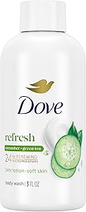 Dove Body Wash Cucumber & Green Tea 24 Count 3oz Review
