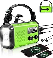 LUOZROLL 20000mAh Emergency Crank Radio — image 1