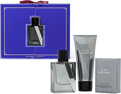 Victoria's Secret Platinum 3 Piece Luxe Fragrance Gift Set