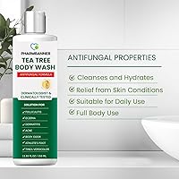 PHARMBANNER Tea Tree Antifungal Body Wash, 11.84oz — image 8