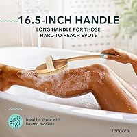 rengöra Long Handled Back Scrubber for Shower — image 3