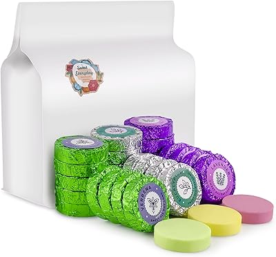Leoce Shower Steamers Gift Set (45PCS) - Lavender, Verbena, Eucalyptus