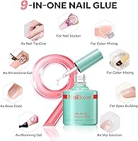 Modelones Gel Nail Kit with LED Light and Press On Nails — image 6