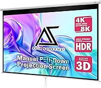 Akia Screens 110-inch Manual Projector Screen — image 1