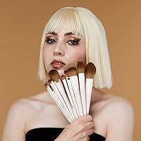 Jessup 14Pcs Makeup Brush Set Light Grey T329 — image 6