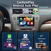 SWTNVIN Car Radio Stereo for Toyota Camry 2007-2011 Android 14 8″ Screen — image 5