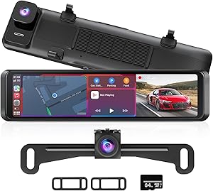 Boscamplus RC04 4K Rear View Mirror Camera Review