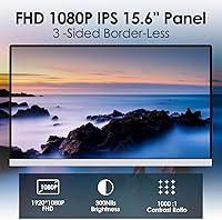 Redalf 15.6″ FHD Portable Triple Monitor for Laptop — image 2