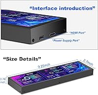 AISHICHEN 8.8-Inch PC Temperature Display — image 4