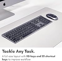 Macally Premium Bluetooth Keyboard and Mouse Combo — image 5