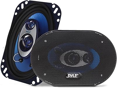 Pyle PL463BL 4" x 6" Three Way Sound Speaker System