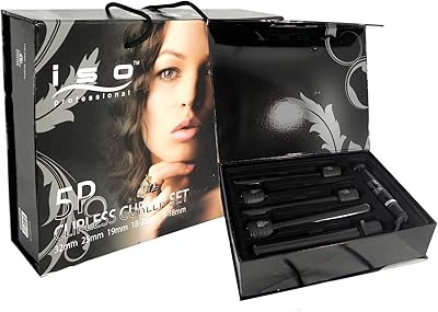 ISO Beauty 5 in 1 Curling Iron (5P) - Black