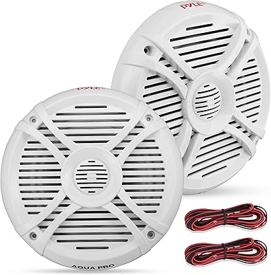 Pyle PLMRX67 Marine Speaker System