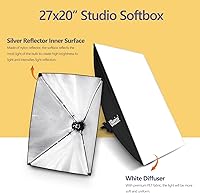 UBeesize Softbox Photography Lighting Kit — image 2