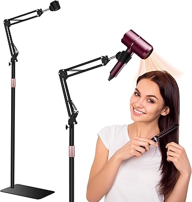 Vivnoon Hair Dryer Stand 66 Inch Adjustable