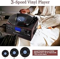 LoopTone TR-19PCD 10-in-1 Bluetooth Turntable — image 7