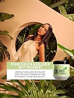 Recamier Professional Salon Vegan Keratin & Collagen Hair Recharge Intensive Mask 17.6oz — image 2