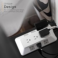 GE 9-Outlet Surge Protector 2480J, 6ft Cord — image 6