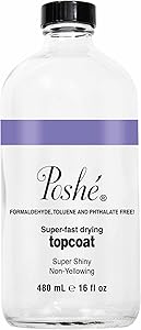 Poshe Super Fast Drying Top Coat 16oz Review