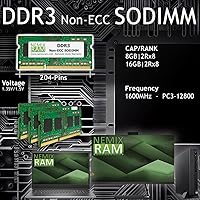 NEMIX RAM 16GB DDR3 1600MHz SODIMM — image 2