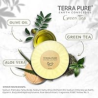 Terra Pure Green Tea Body Bar Soap, Travel Size, 1.25 oz (Pack of 100) — image 4
