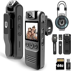 KSADBOSSBO Body Camera 64GB 1080P HD Review