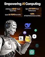 GEEKOM A8 Mini PC with AMD Ryzen 9 8945HS, 32GB RAM, 2TB SSD — image 4